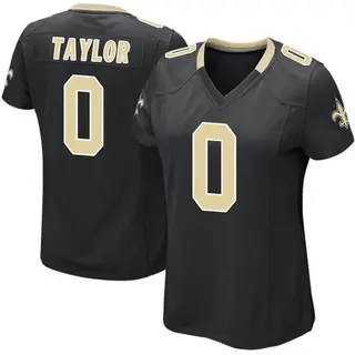 Alontae Taylor New Orleans Saints Women's Game Team Color Nike Jersey - Black
