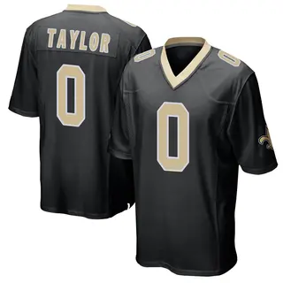 Alontae Taylor New Orleans Saints Youth Game Team Color Nike Jersey - Black